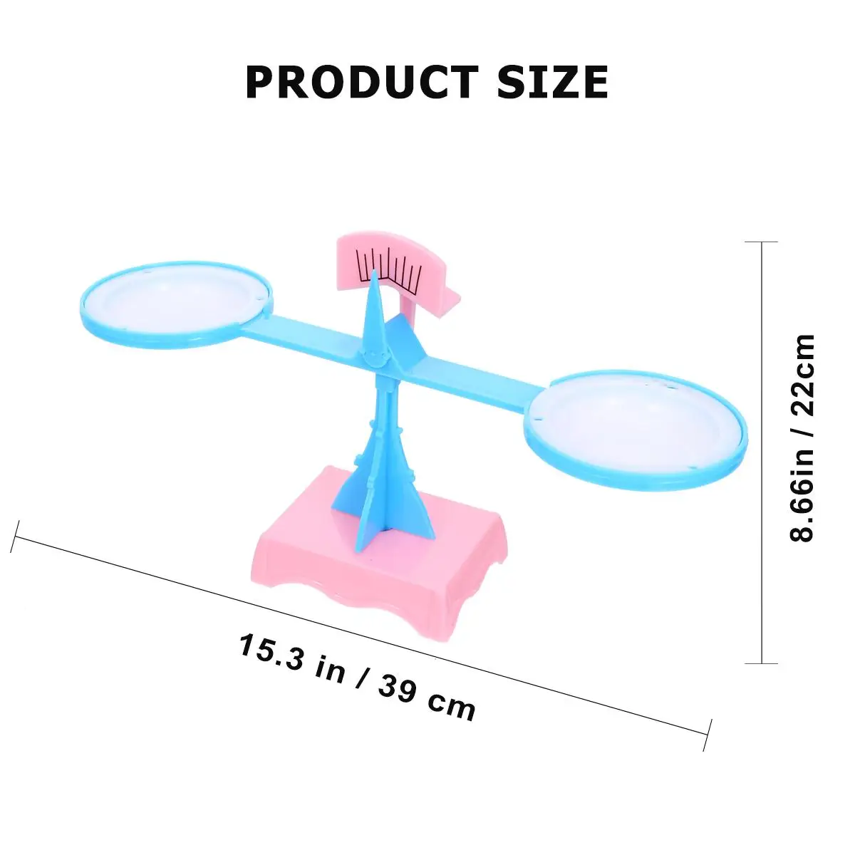 

Tray Balance Learning Tool Physics Lab Equipment Safe Plastic Tray Balance Educational Toy Building Blocks