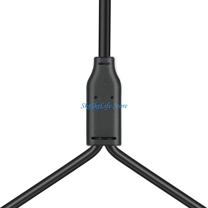 E65E Durability 3.5mm to Double Female Cable, Gold Plate, Balanced Connection for Recording Equipment Device