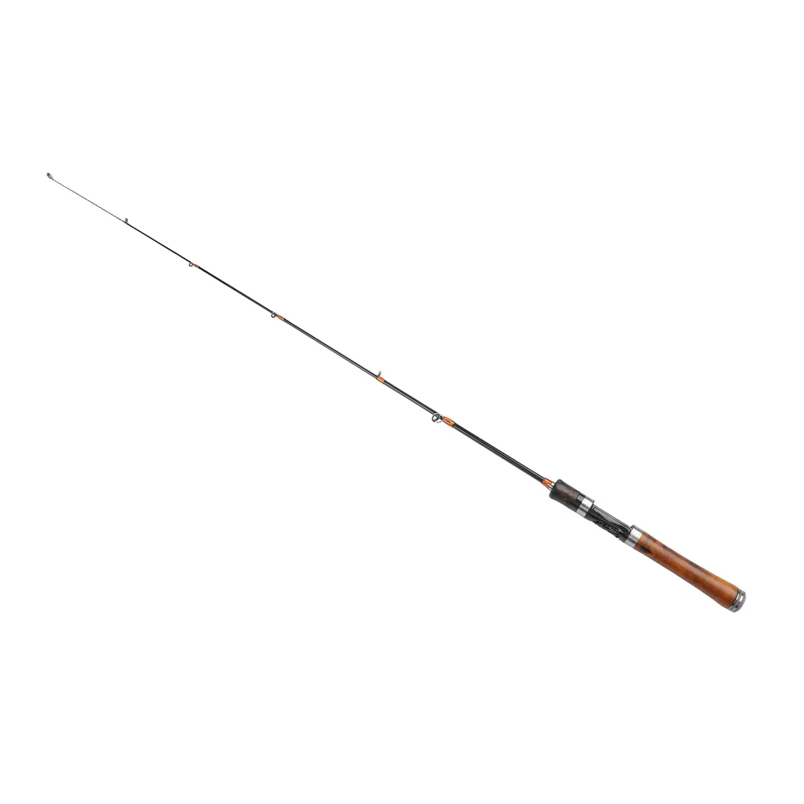 Compact 1.5m Telescopic Fishing Rod with Carbon Fiber Frame and Mechanical Sounding Reel Seat for Reliable Setup