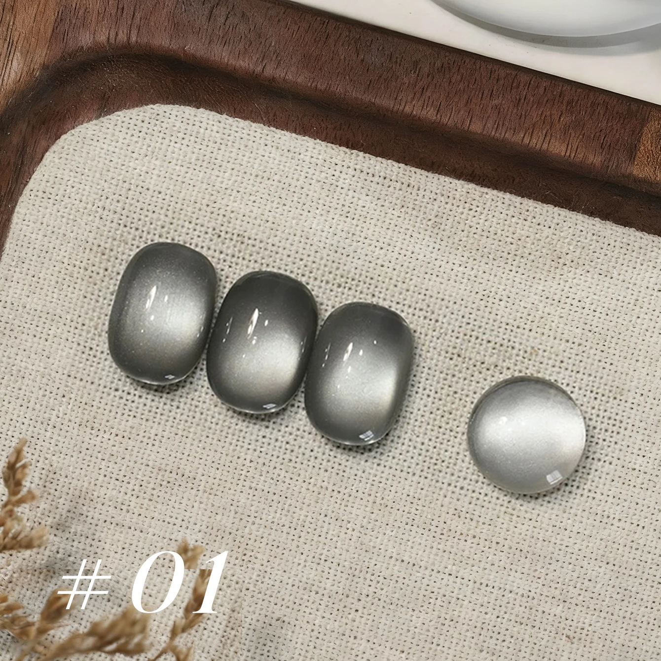 10ML 1-8pcs Top Selling Black Beauty Glass Bead Cat Eye Gel Nail Polish Autumn and Winter Nails UV Light Nails Nail Art