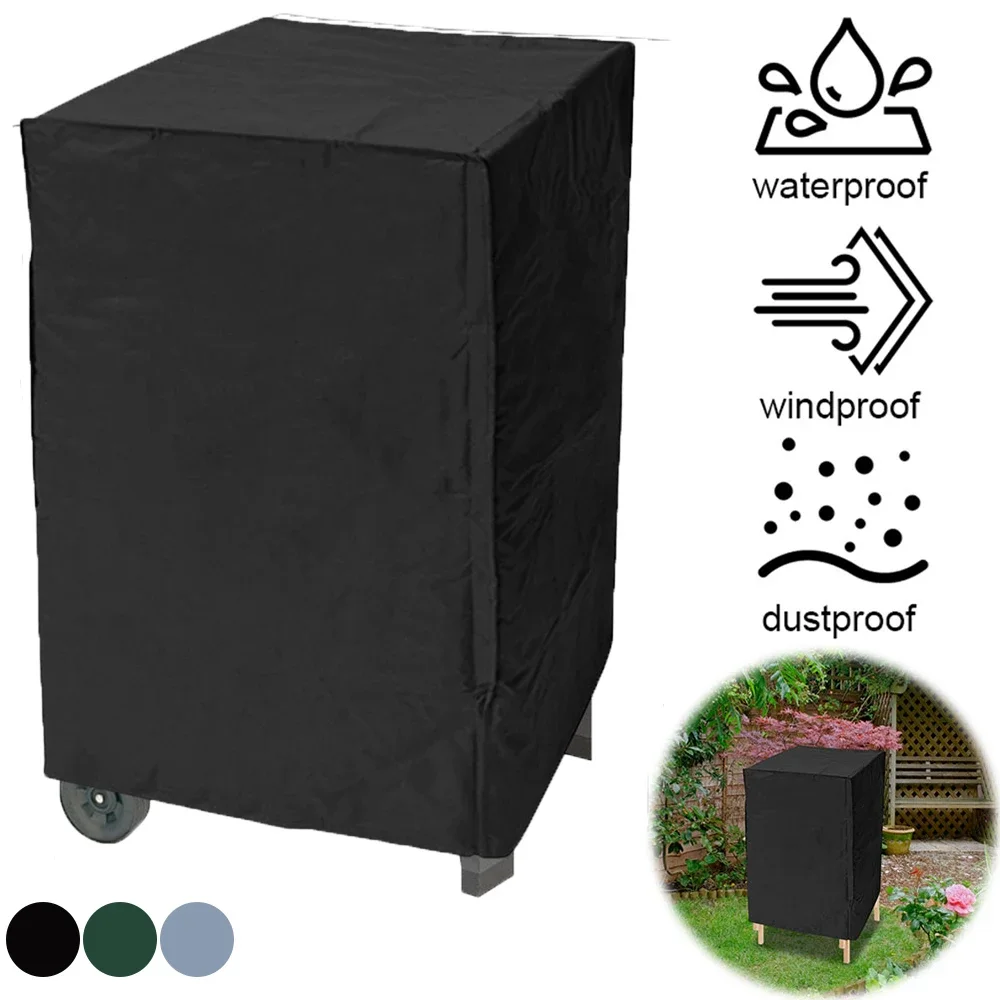 Stacked Patio Chair Dust Cover Outdoor Garden Patio Furniture Protector Cover Waterproof Dustproof Rain Cover Chair Organizer