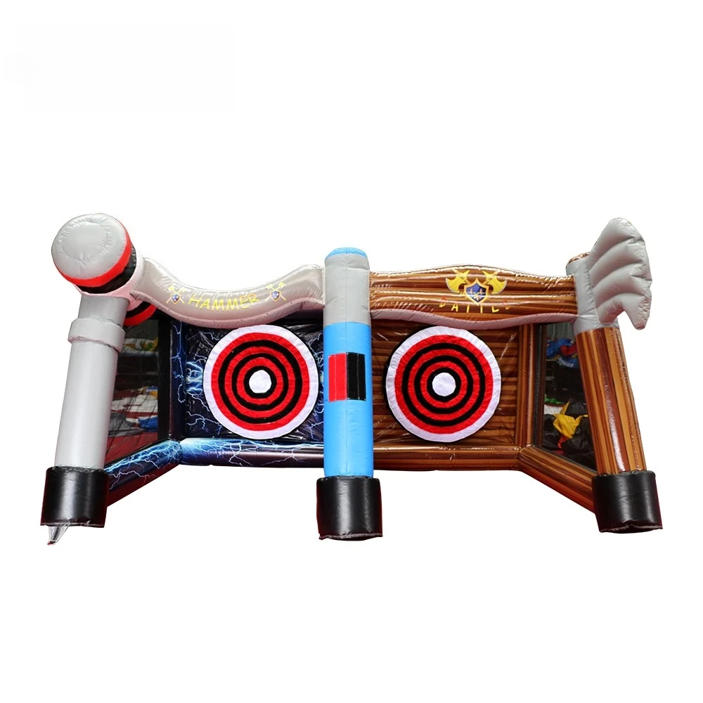 

GlowMartGlowMartCommercial Inflatable Obstacle Game Kids Favorite Inflatable axe Throwing and Hammer Toss Game for Sale