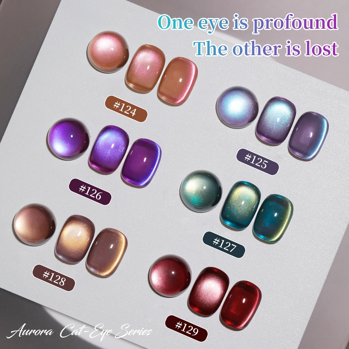 1 PC Aurora Cat Eye15ml เจลเล็บ Glitter เล็บ Polish Soak Off UV เคลือบเงาเล็บสําหรับเล็บ DIY