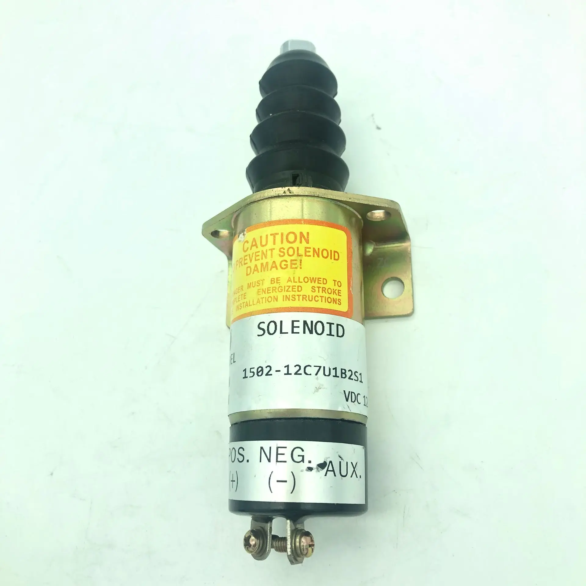 

Fuel Stop Solenoid 1502-12C7U1B2S1 SA-4849-12 12V Fit For Cummins Woodward Syncro Start