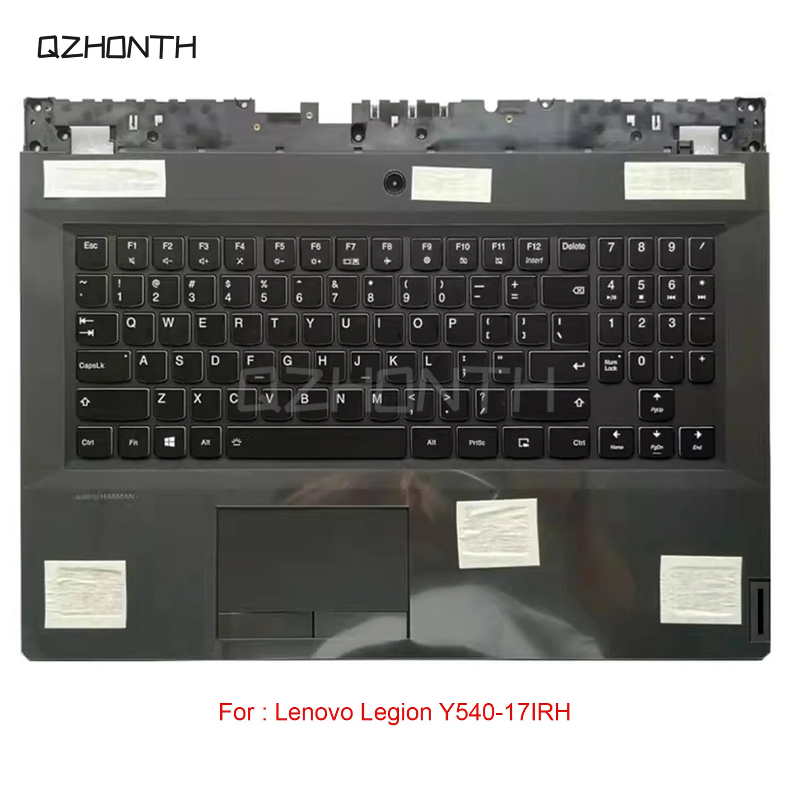 

New For Lenovo Legion Y540-17IRH Palmrest with Backlit Keyboard Touchpad (Black) 5CB0U42955 17.3"