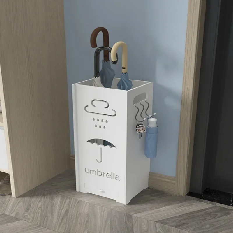 Creative Umbrella Storage Rack Home and Hotel Lobby Length Handle Umbrella Stand Classroom and Foyer Umbrella Shelf