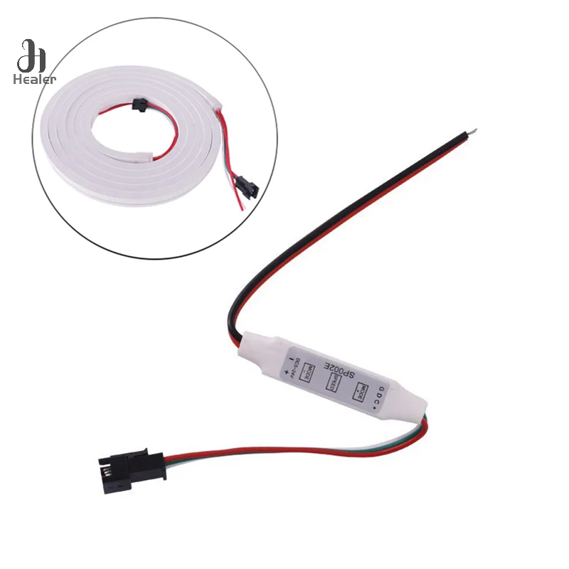 Kontroler Mini WS2812B WS2811 do taśm LED Pixel USB 3 Key WS2812 LED Light Strip SP621E Music Bluetooth APP DC 5V-24V