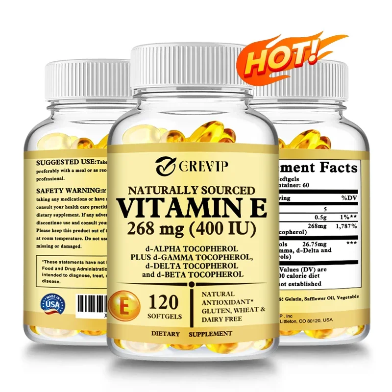 Vitamin E - Protects Cells From Oxidative Stress and Promotes Overall Health