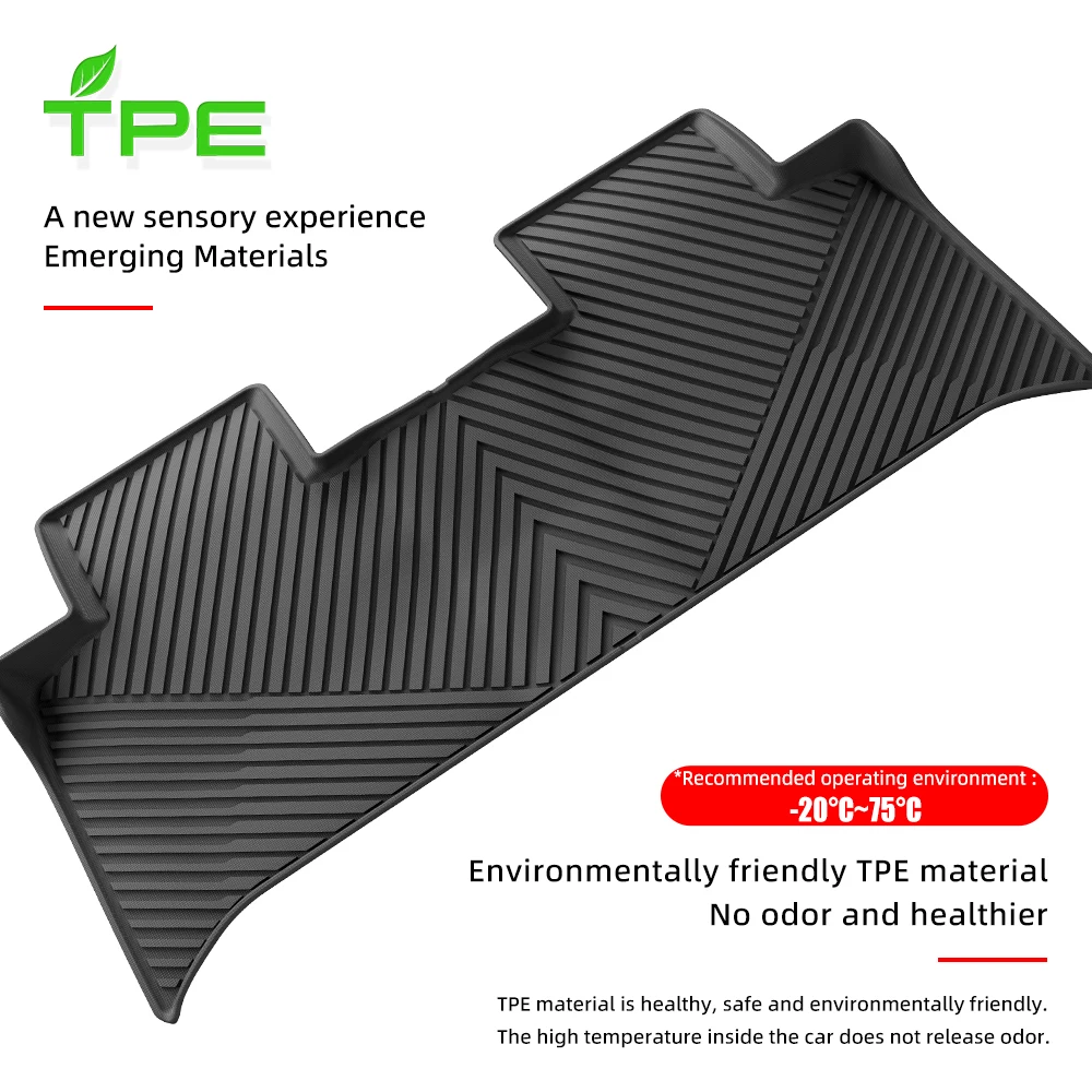 カスタム全天候型車のフロアマットアイオン Y 2023 カーペットカーマット TPE 3D カスタムフィットノンスリップ車の足元マット
