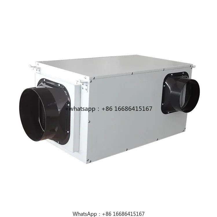 

50 Liters Per Day Ceiling Mounted Dehumidifier With Duct For Home Use Basement