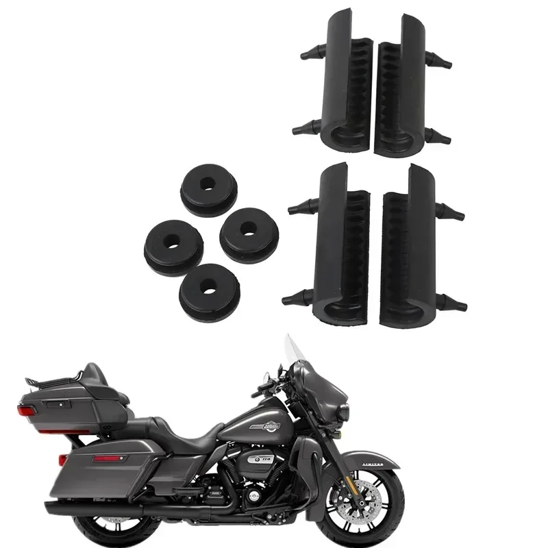 

For Harley Touring 2014-2023 Street Glide Road King Ultra Classic Limited Custom Rubber Grommet Support Cushion Saddlebag Parts