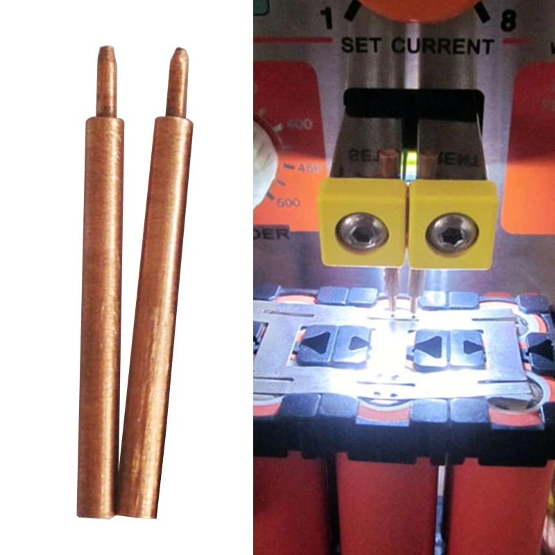 2Pieces Spot Welding Pin Alumina Material Welding Feet Needle 36mm Weldin Dropship