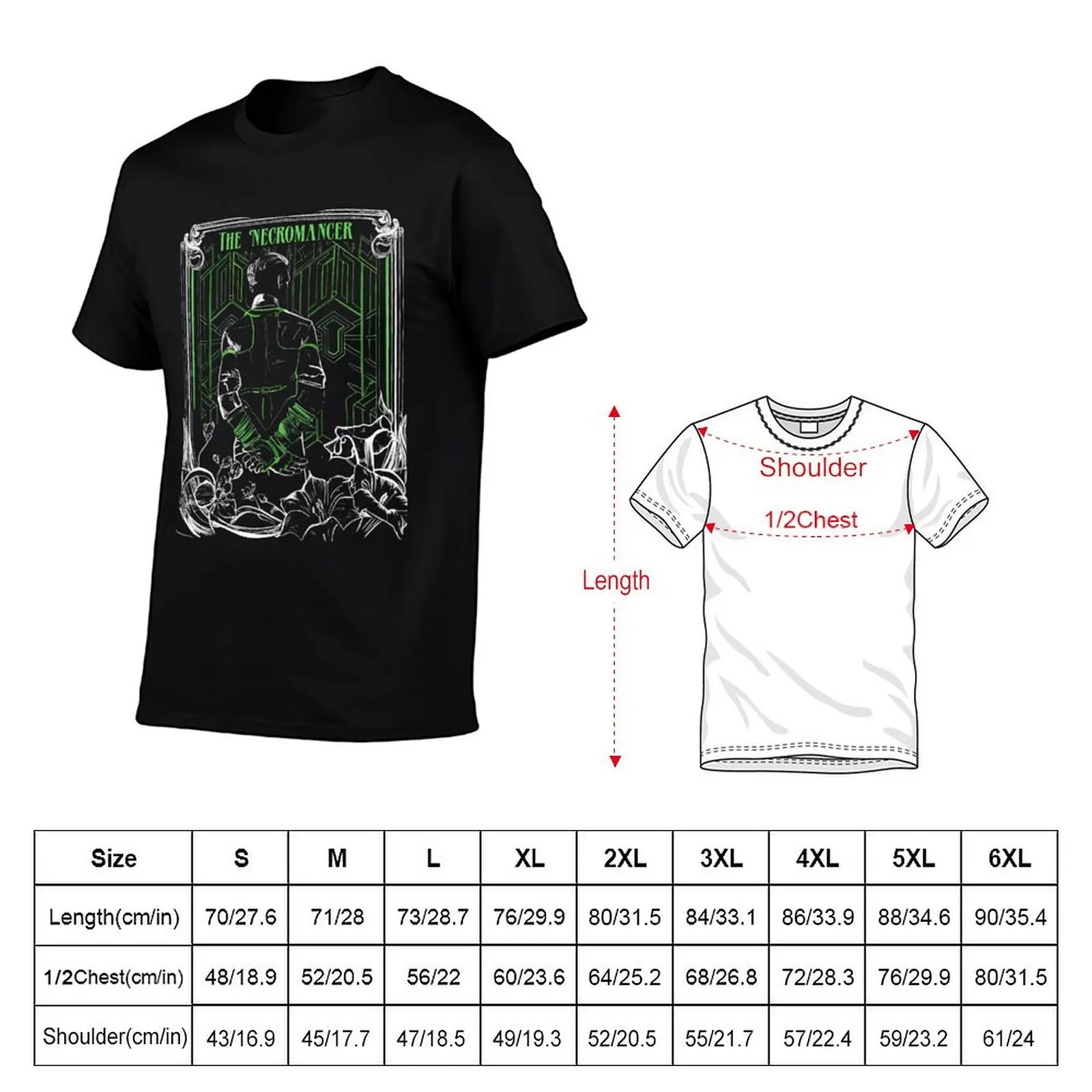 Emmrich Volkarin the Necromancer, Dragon Age Veilguard, Gamer Shirt, Fantasy Tee T-Shirt Graphic Print Short Sleeve T-Shirt
