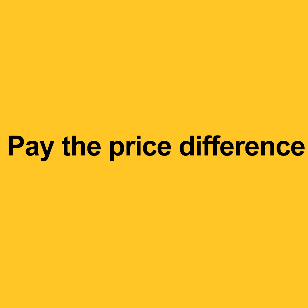 

pay the price difference