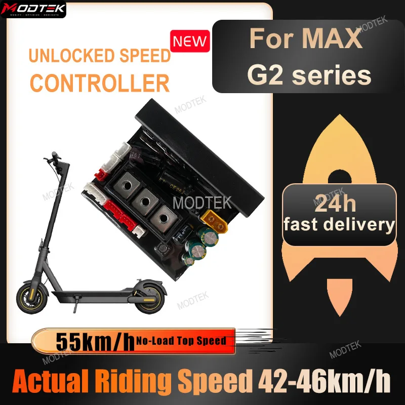 Controller 55km/h Max G2 Customized Police Mode For Ninebot by Segway Electric Scooter Full Speed Potential
