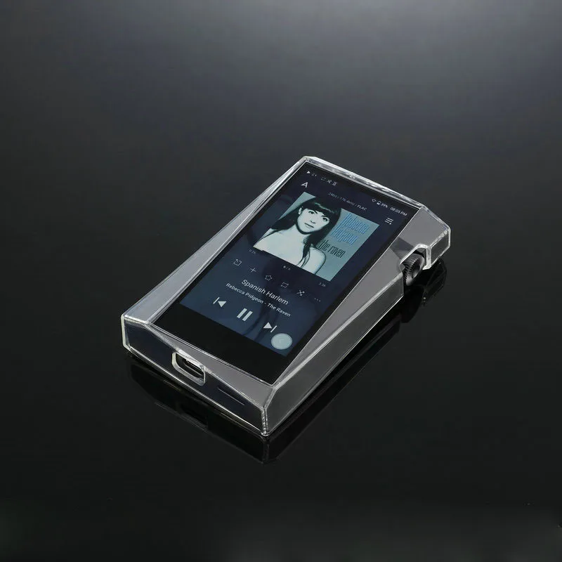 Imagem -02 - Capa Macia Crystal Tpu Clear Case Vidro Temperado Protetor de Tela Frontal e Traseiro Iriver Astell e Kern Sr35