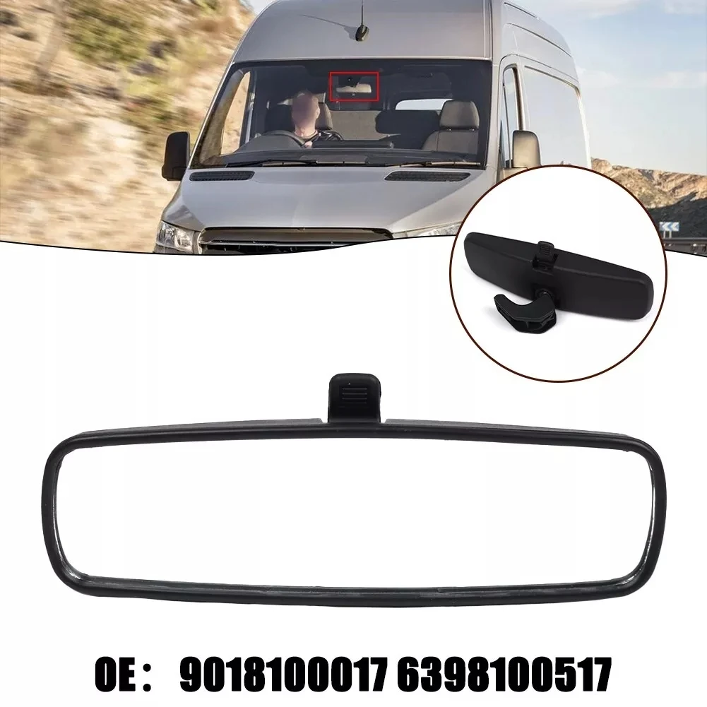 Black Car Interior Rear View Mirror Glass 9018100017 6398100517 For Mercedes-Benz Sprinter Base W638 2500 3500 2010-2018