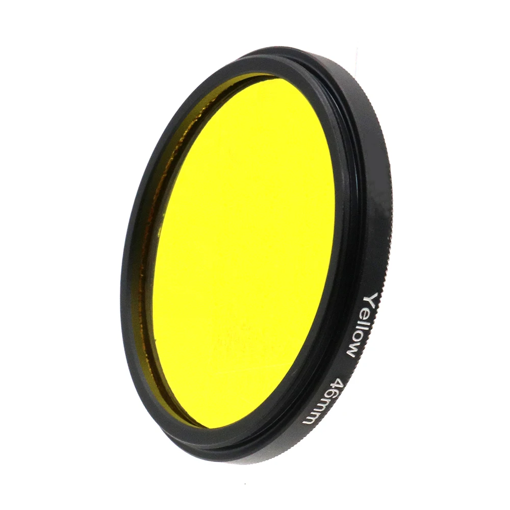 Filter Color Filtors Full Red Yellow Green Blue Purple Orange 46MM For Canon Nikon Sony DSLR Camera Lens Accessory