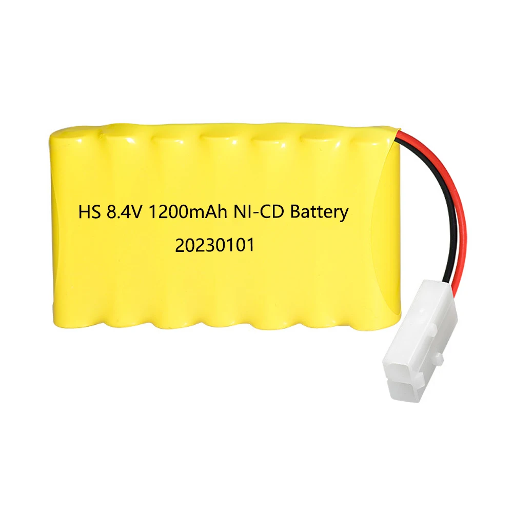 M Model 8.4V 1200mah upgrade NiCD Battery For Rc toy Car Tanks Trains Robot Boat Gun Ni-CD AA 700mah 8.4v Rechargeable Battery image 2