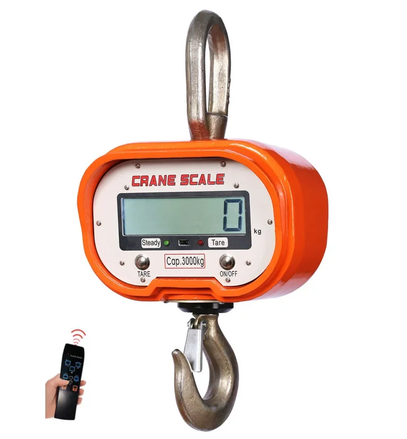 Wholesale digital weighing hanging scale 1ton 2ton 3ton 5ton wireless weight crane scales