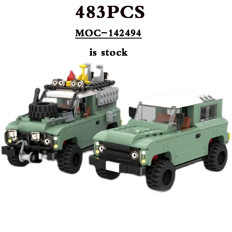 Classic Defender 90 10317 MOC-142494 Buggy Racing 483PCS Adult Interest MOC Building Blocks ToysDIY Kids Gift Birthday Gift