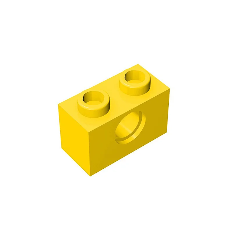 50pcs 3700 Brick 1 x 2 with Hole Bricks Collections Bulk Modular GBC Toys For Technical MOC DIY Building Blocks Compatible