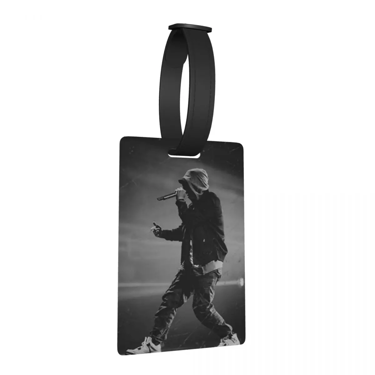 

Eminem Luggage Tags Suitcase Accessories Travel Baggage Boarding Tag Label Holder ID Name Address