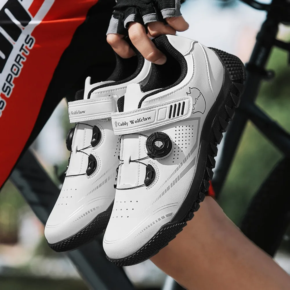 

Unisex Cycling Shoes Road Bike Men Racing Self-Locking Speed Bicycle Sneakers Women Spd Cleats Mtb Cycling Footwear