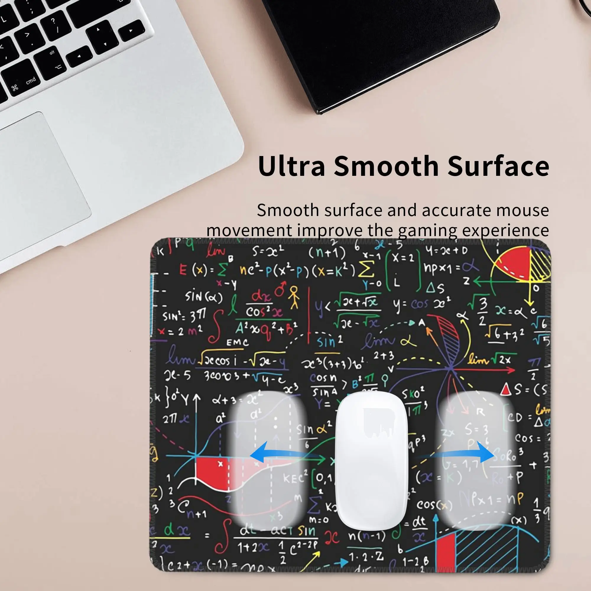 Alas Mouse Dunia Matematika Yang Menakjubkan Alas Mouse Keyboard Komputer Alas Meja Laptop PC Gamer Alas Meja Aksesori Kantor