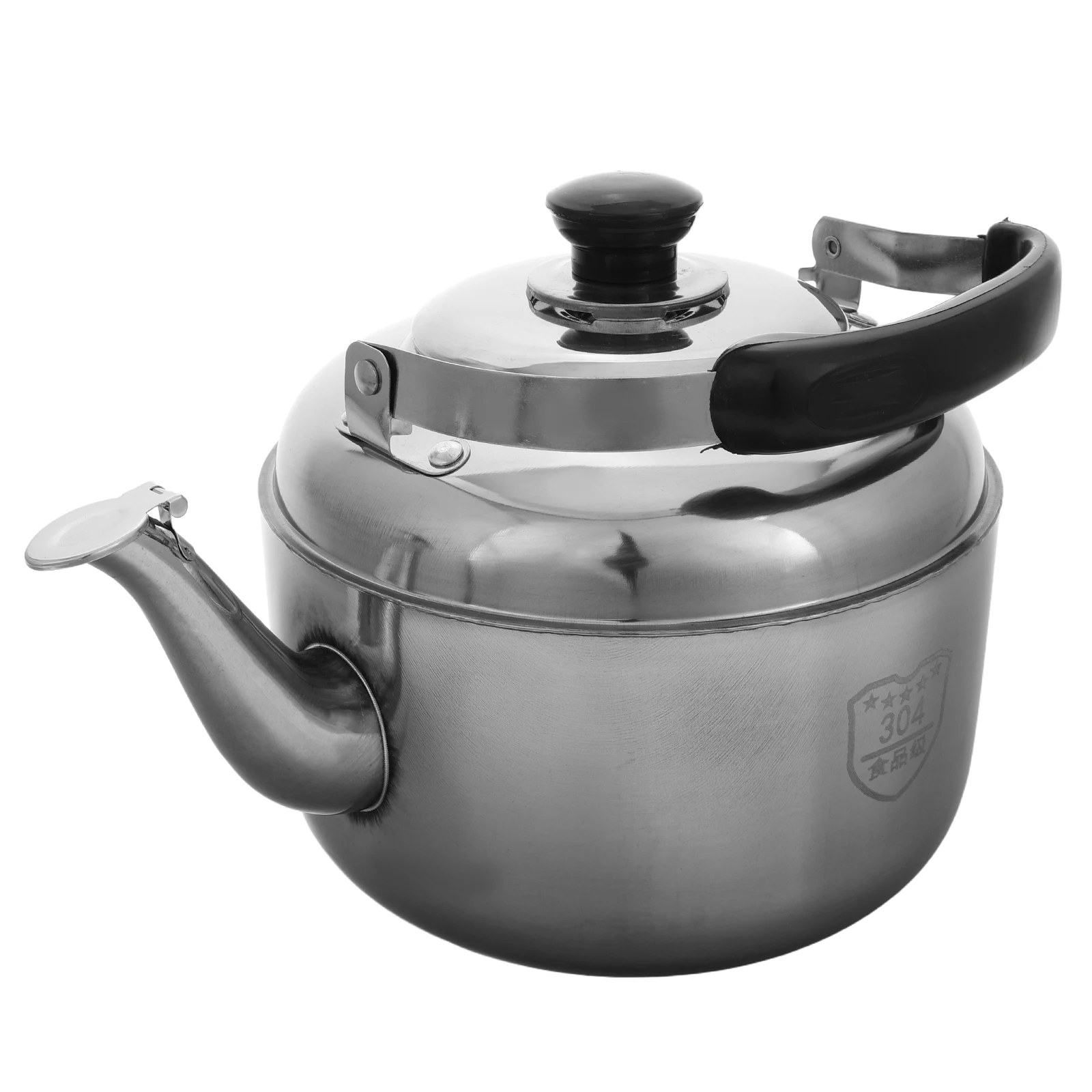 

Stainless Steel Boiling Water Kettle Home Teakettle Sounding Kettle Portable Teakettle Safe Material Easy Clean