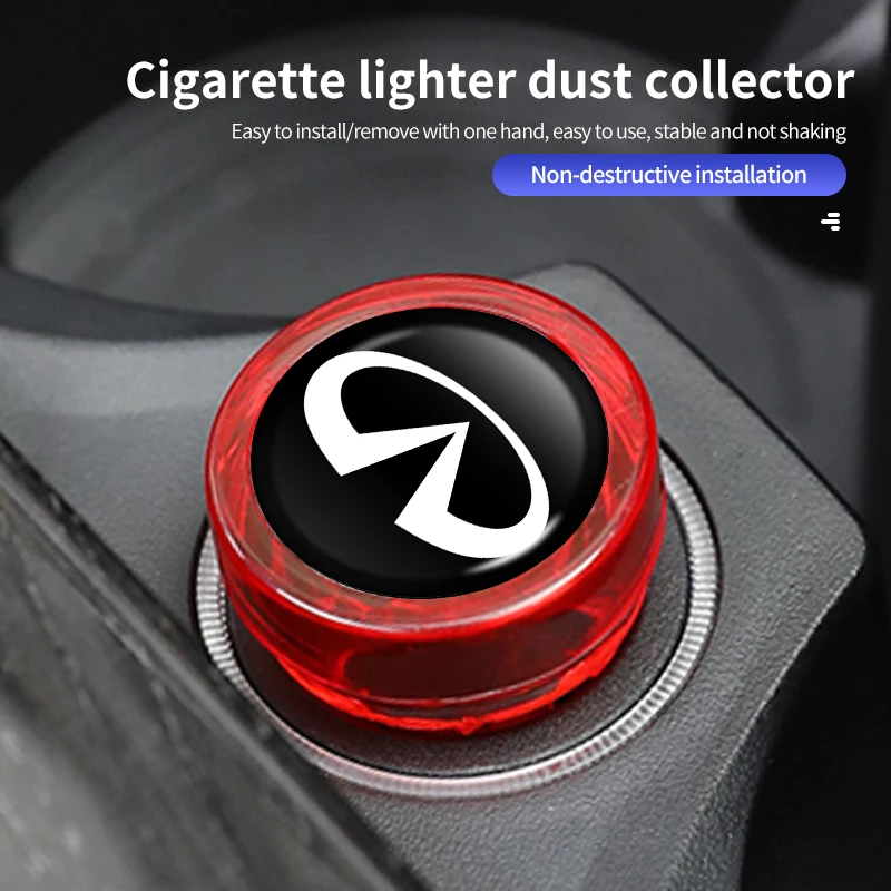 Car Cigar Lighter Dust Cap Power Socket Cover Auto Accessories For Infiniti FX35 Q30 G37 QX70 G35 QX50 QX60 QX80 QX30 JX35 G25