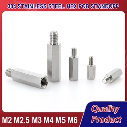 M2 M2.5 M3 M4 M5 M6 Hex Column Pillars Male To Female Motherboard Standoff Board Rack Stud PCB Support Spacing Screw Bolt Spacer