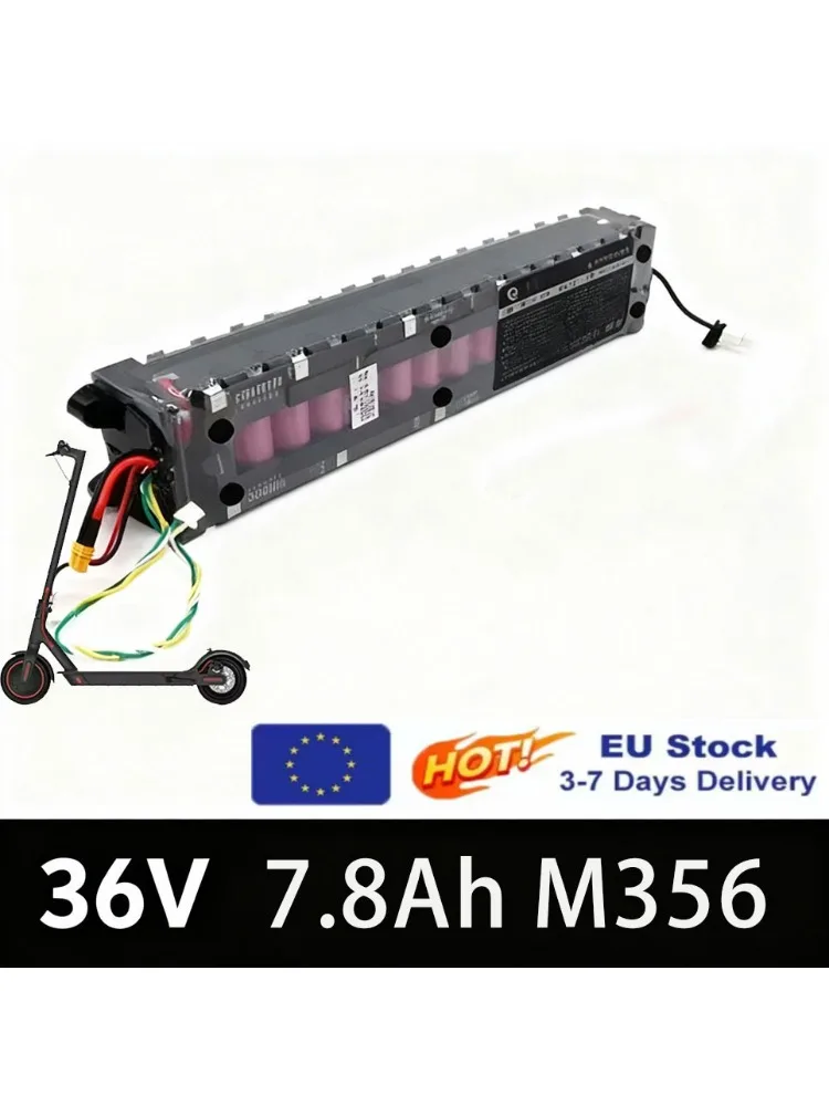 10S3P 36 V 7.8Ah M356 elektrische scooter Batterij m365 batterij 18650 batterij met Waterdichte Bluetooth Communicatie - afbeelding 2