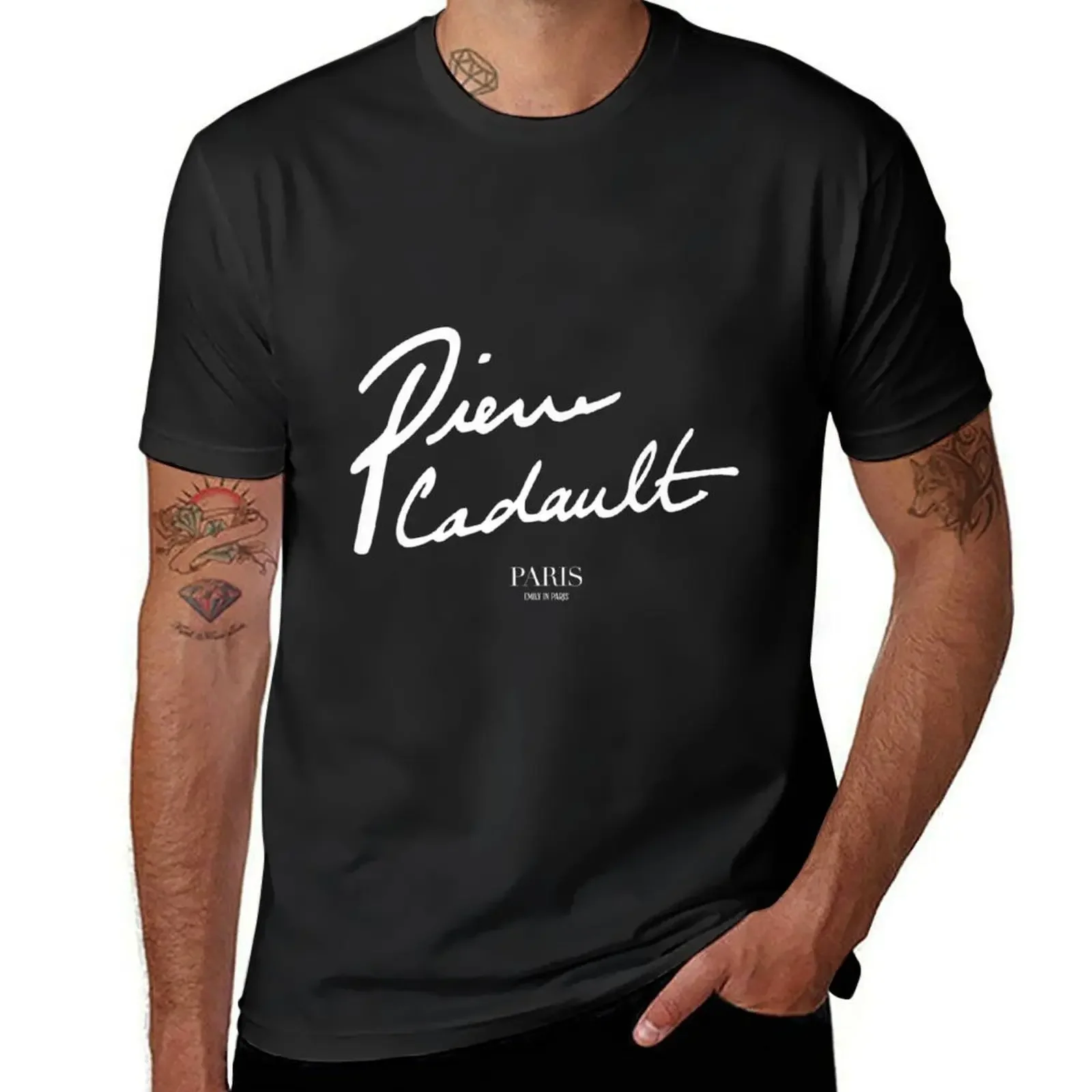 Emily in Paris Pierre Cadault Premium T-Shirt shirts graphic tees new edition custom t shirt Men's t-shirts