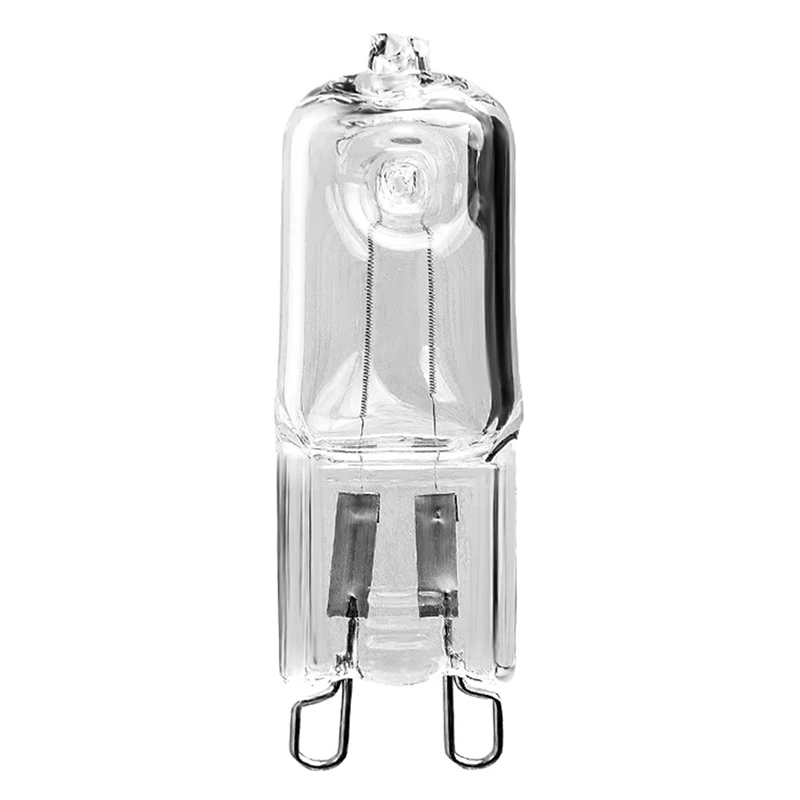 2pcs 40W G9 Oven Light High Temperature Resistant 120V/230V Halogen Bulb Lamp For Refrigerators Ovens Fans