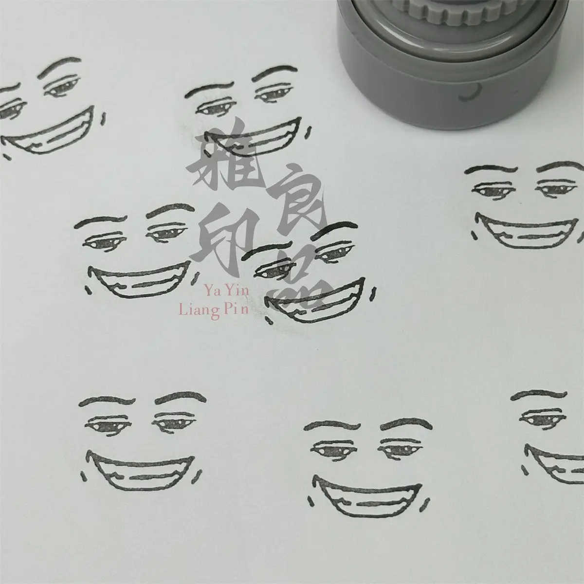 Roblox Stamp Figure Face Funny emoticon Seal Handbook Stamper Cartoon Student Study Supplies cancelleria per bambini regalo di compleanno