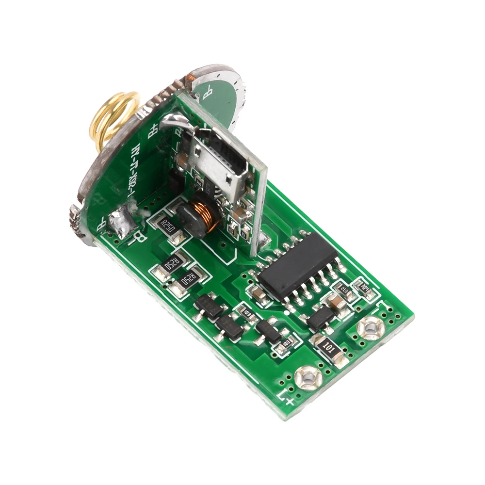 6-8.4V Dual Lithium Flashlight 10W LED Drive Board 3 Modes PCB Circuit Board DIY Accessories