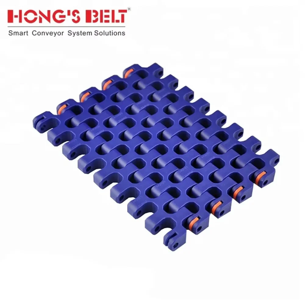 HONGSBELT HS-501A Plastic modular conveyor belt straight line conveyors belt For Food industry