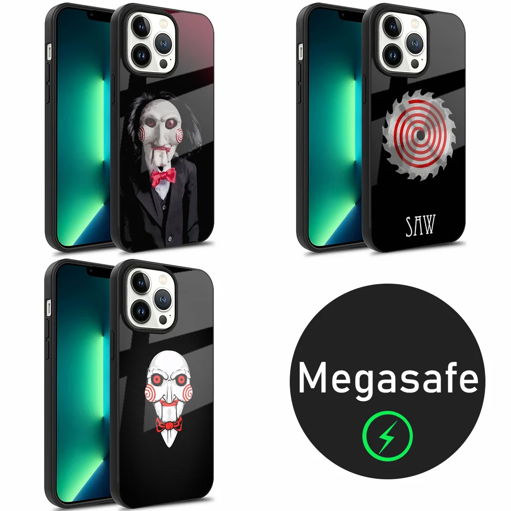 S-SAWS B-BillyS-S The Puppet Phone Case For iPhone 16,15,14,13,12,11,Plus,Pro,Max Mini Magsafe Magnetic Wireless Charging