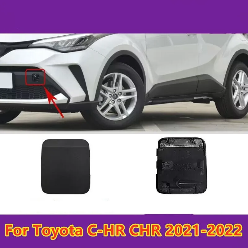 

Front Bumper Tow Hook Eye Cover Cap Replace Trim For Toyota C-HR CHR 2021-2022