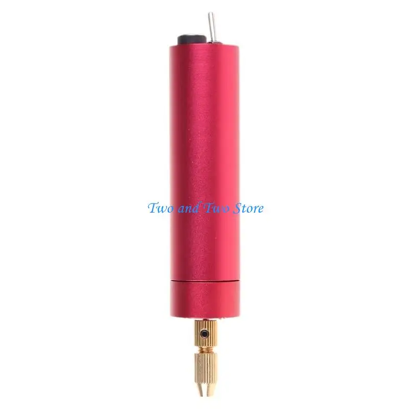 HX6F Manual Craft Drill Micro Mini Twist Drill Adjustable Micro Hand Drill Aluminum Portable Handheld Drill
