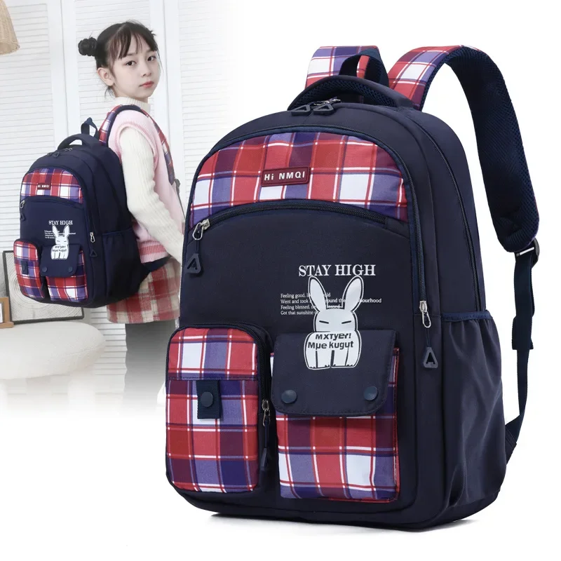 Mochila impermeável para meninas e meninos, mochila escolar, bonito, estudante, laptop, casual, durável, luz, sacos de viagem