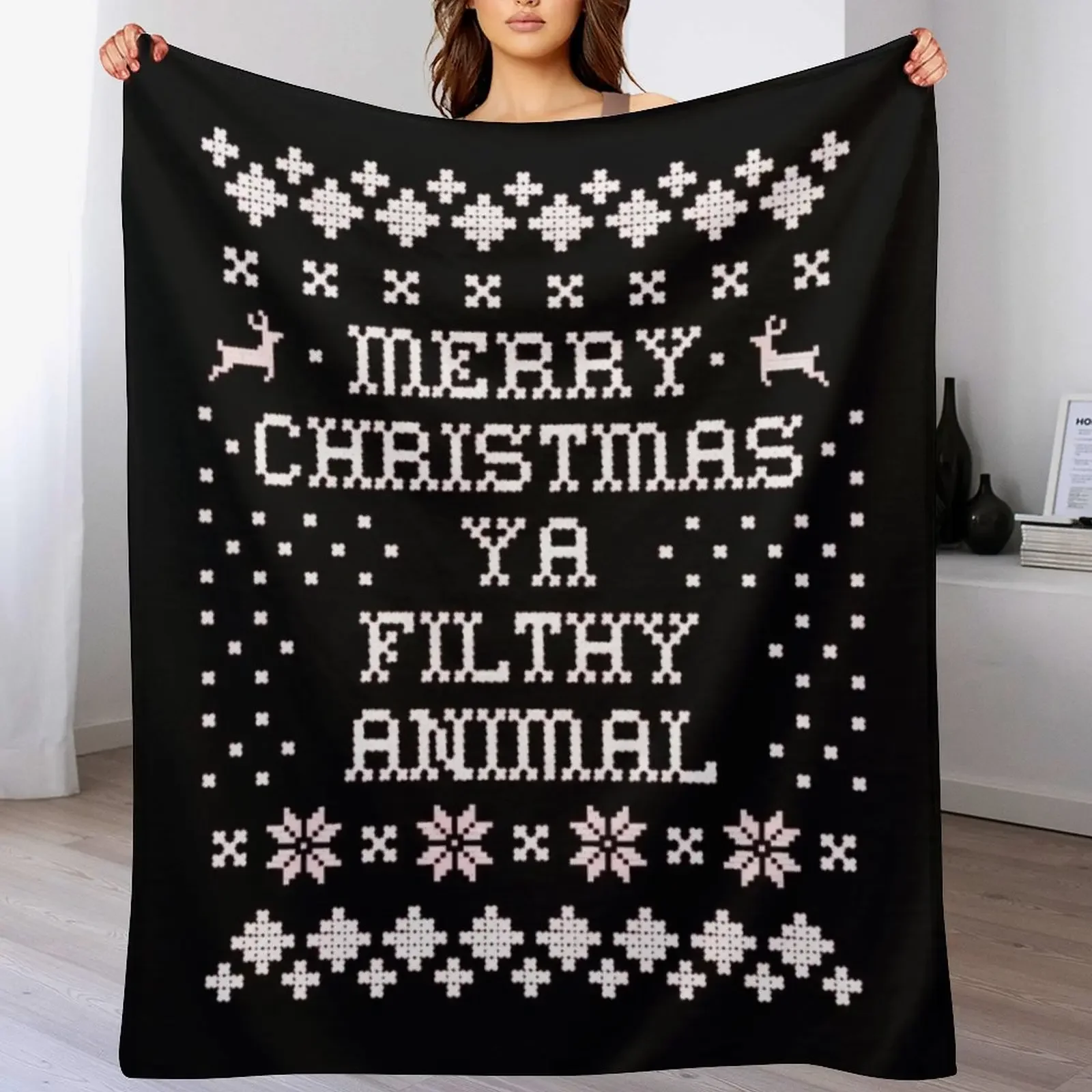 Home Alone Throw Blanket Lightweight Warm Blanket for Travel Camping