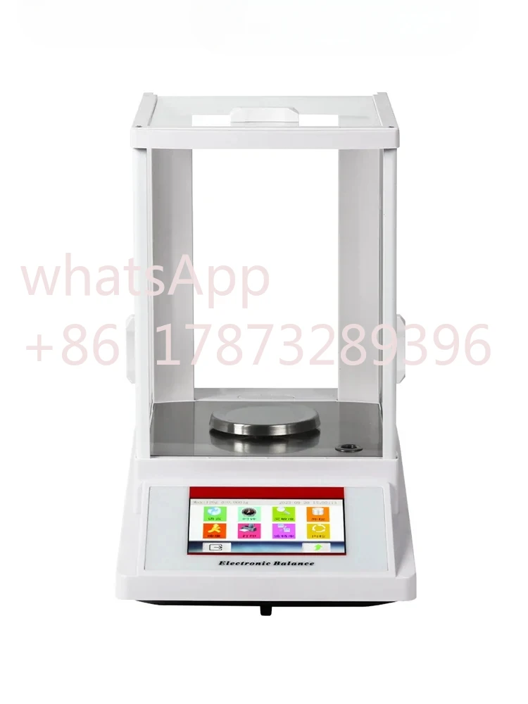 Precision electronic analytical balances are 1/100 mg milligram electron scales with high accuracy