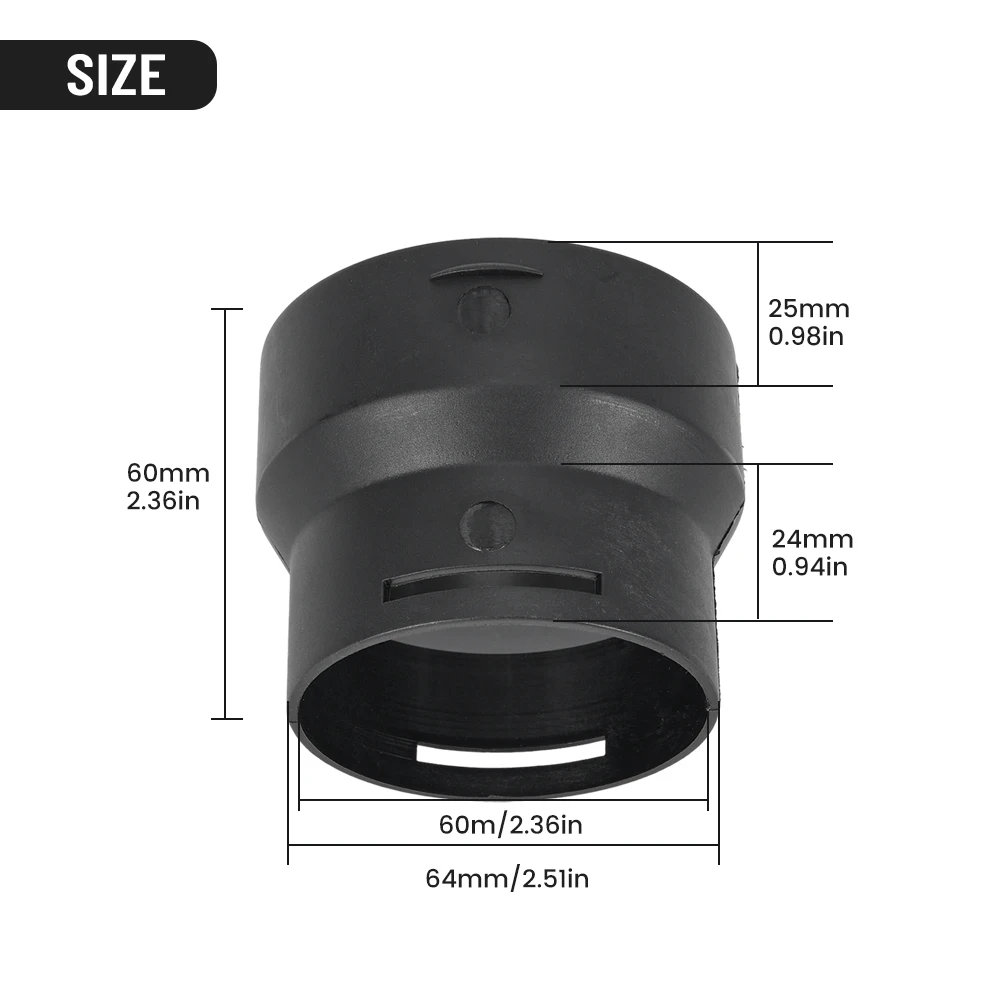 

Parking Heater Ducting Reducer Car Heating Parts 251226890050 Connector Converter Pipe Reducer Adapter High Quality