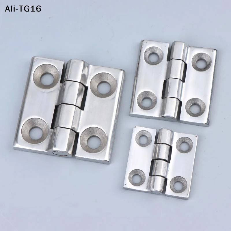 【An1】1pcs Detachable Hinge Slip Joint Flag Lift Off Door Stainless Steel 40x40 50x50 60x60mm Wardrobes Doors Hardware Furniture