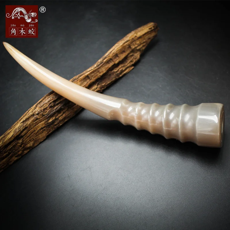Horned beetle, yak horn, bamboo joint ornaments, and high-quality collectibles
