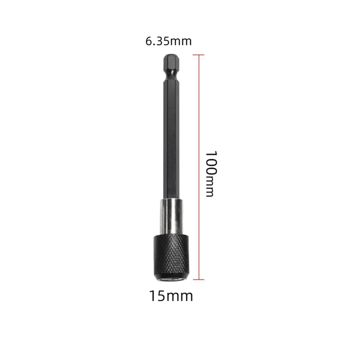 BOFOF 2 Sets Hexagon Quick Release Self-Locking Extension Rod Drill Driver Screwdriver Tool