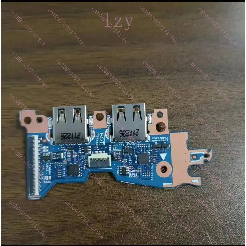 95%NEW Original 19B57-1 FOR Lenovo ThinkBook 13S G2 ITL V550-1 13 rebounding USB small board switch board