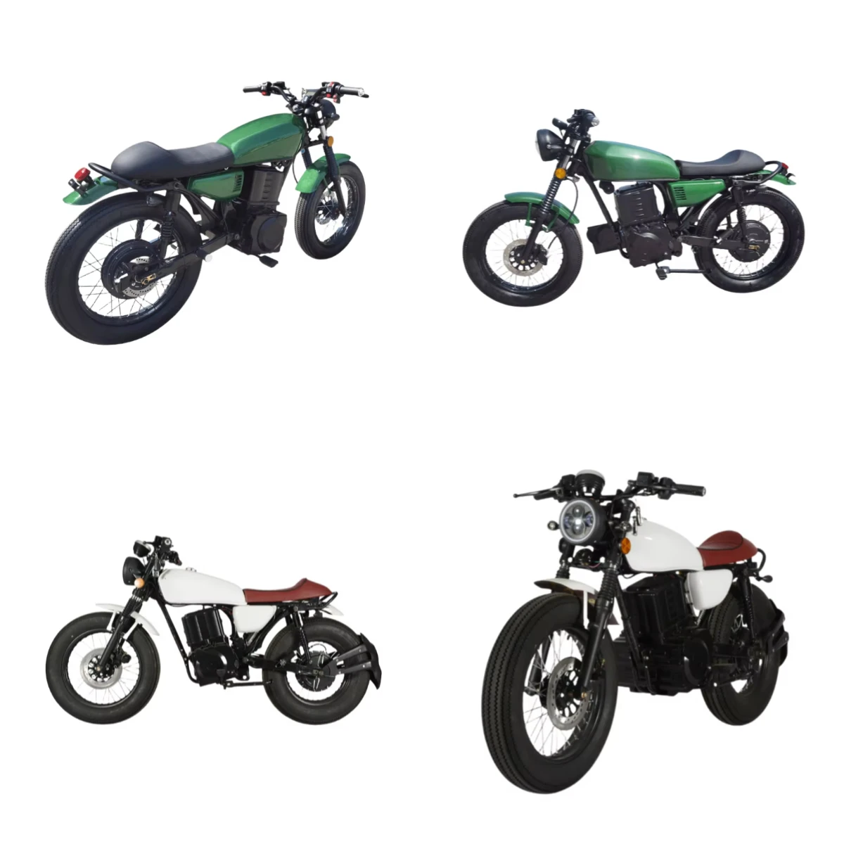

Luyuan Electric Motorcycle China Factory Wholesale Vintage 72V2000W Power 80KM/H Off-Road Motorcycle For Touring